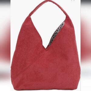 Mali Lili Ali Small Vegan Leather HoboBag NWT in Rust color